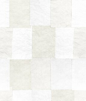 Casadeco Papercraft - Wit PAPC89670205 Behang
