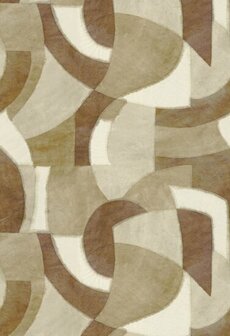 Casadeco Papercraft - Bruin PAPC89692504 Behang