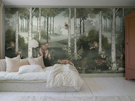 Borstapeter Newbie 2 Wild Forest Mural 6943 Behang
