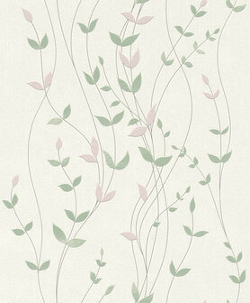 Rasch Deco Style 416039 Groen Behang