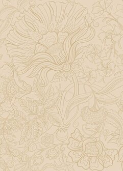 Esta Home Bloom Beige 159411 Behang