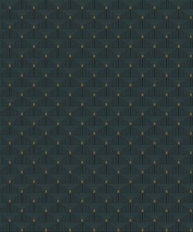 Noordwand Boutique F-PL3005 Blauw Metallic Behang