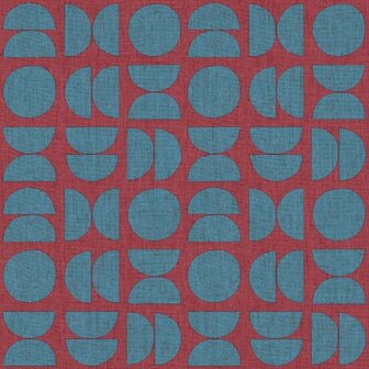 Noordwand Energie 30154 Rood Blauw Behang