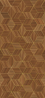 Eijffinger Gilded 340181 Bruin Behang