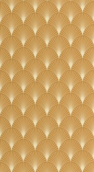 Caselio Elegance ELC105262040 - Geel Behang