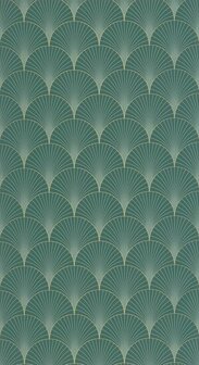 Caselio Elegance ELC105267129 - Groen Behang