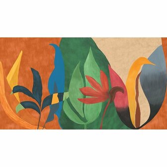Casamance Casa Azul 76343670 - Multicolours Behang