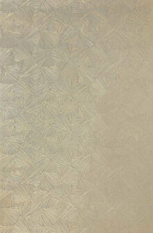 Casamance Nature Pr&eacute;cieuse - Textures 76522548 - Beige / Metallic Goud Behang