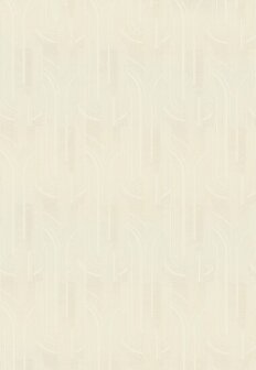 Casamance Faubourg Des Lumi&egrave;res 76281834 - Beige Behang