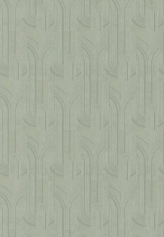 Casamance Faubourg Des Lumi&egrave;res 76281936 - Groen Behang