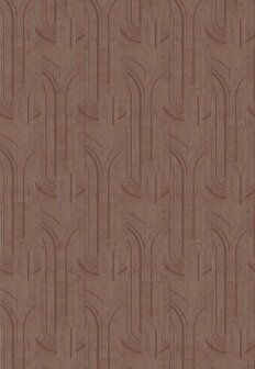 Casamance Faubourg Des Lumi&egrave;res 76282242 - Rood Behang