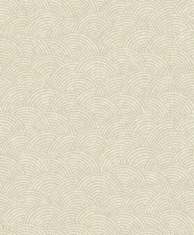 HookedOnWalls GINKGO YUMI 21931 Cr&egrave;me Behang