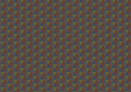 HookedOnWalls JV 602 JAIPUR TRIANGLES TROPICALES 6835 Behang