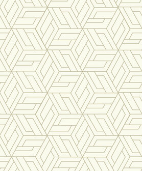 Dutch Wallcoverings Omura A67301 Wit Behang