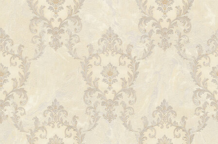 Dutch First Class Carrara Best 83606 Beige / Goud Behang