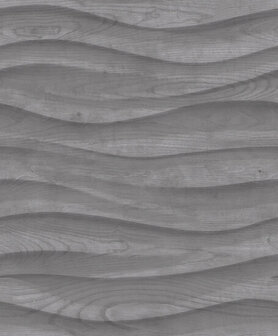 Dutch Wallcoverings Brut M755-89D Zwart Behang