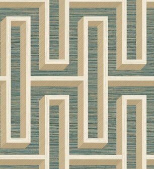 Dutch First Class Arber DL26723 Groen / Goud Behang