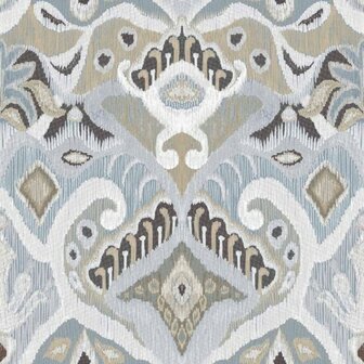 Noordwand Thai 26426 Blauw Beige Behang