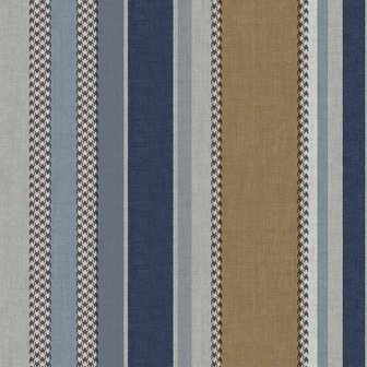 Noordwand Thai 26456 Blauw Bruin Behang
