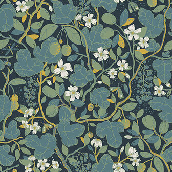 Dutch First Class Midbec Lina 2 65122 - Blauw Behang