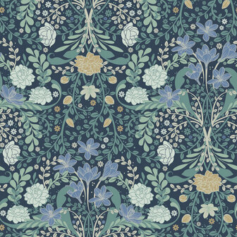 Dutch First Class Midbec Sunnano 24101 - Blauw Behang