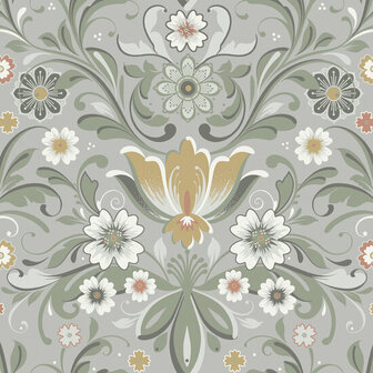 Dutch First Class Midbec Sunnano 24113 - Beige / Geel Behang