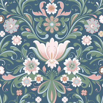Dutch First Class Midbec Sunnano 24114 - Blauw Behang