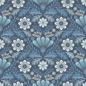 Dutch First Class Midbec Sunnano 24123 - Blauw Behang