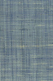 Greenland Natural Palette N168NG5026 - Raffia - Blauw Behang