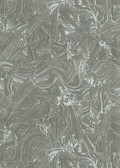 Dutch Wall Decor 4 Earth 10358-15 / 5021035815 Grijs / Metallic Zilver Behang