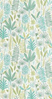 Caselio Les Minis Mondes MNM105727177 - Groen Behang