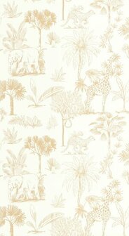 Caselio Les Minis Mondes MNM105731010 - Beige Behang