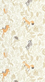 Caselio Les Minis Mondes MNM105741010 - Beige Behang