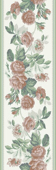 Dutch First Class Midbec Sommarang 116044 - Groen / Roze / Wit Behang