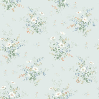Dutch First Class Midbec Sommarang 16004 - Blauw Behang