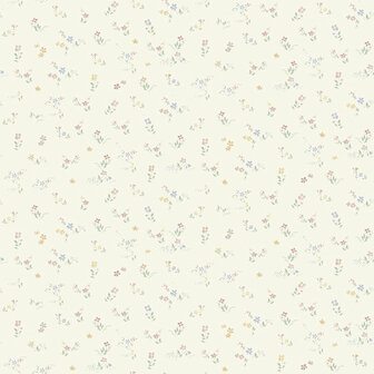 Dutch First Class Midbec Sommarang 16009 - Wit / Multicolour Behang