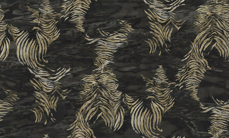 Dutch First Class Roberto Cavalli 9 21016 - Zwart / Goud Behang
