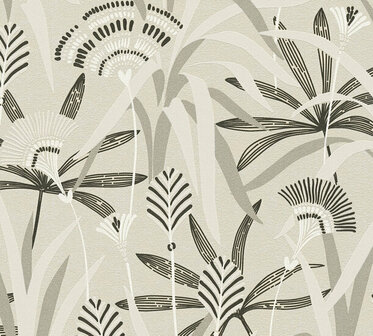 AS Creation French Affair  - 39936-1 / 399361 Cr&egrave;me Behang