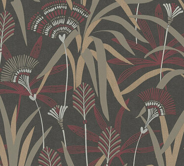AS Creation French Affair  - 39936-4 / 399364 Zwart Behang