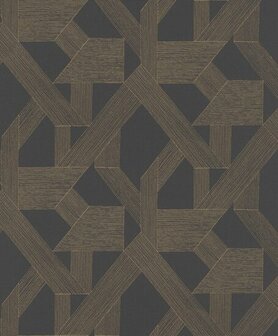 Rasch Sch&ouml;ner Wohnen Cosy Living 600445 Zwart Behang