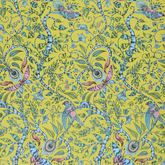 Clarke &amp; Clarke Animalia W0104/04 - Groen Behang