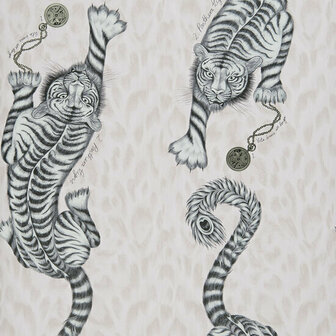 Clarke &amp; Clarke Animalia W0105/04 - Roze Behang