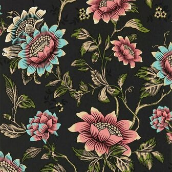 Clarke &amp; Clarke Botanical Wonders W0134/04 - Zwart Behang