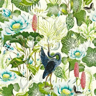 Clarke &amp; Clarke Botanical Wonders W0137/03 - Wit Behang