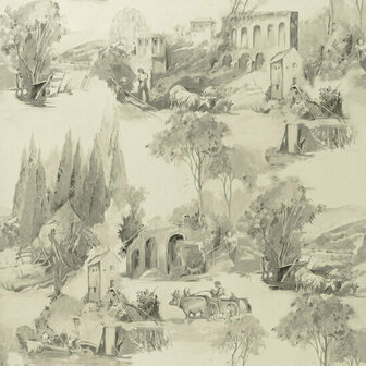 Clarke &amp; Clarke Colony W0080/04 - Beige Behang