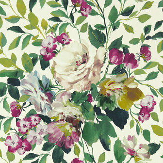 Clarke &amp; Clarke Exotica 2 W0139/03 - Roze Behang