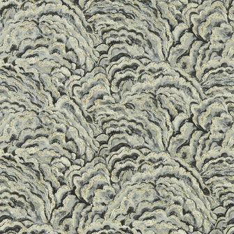 Clarke &amp; Clarke Exotica 2 W0142/05 - Zwart Behang