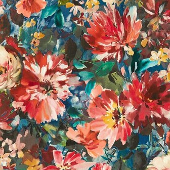 Clarke &amp; Clarke Exotica 2 W0145/03 - Blauw Behang