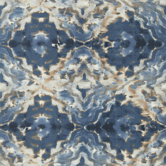 Clarke &amp; Clarke Fushion W0147/02 - Blauw Behang