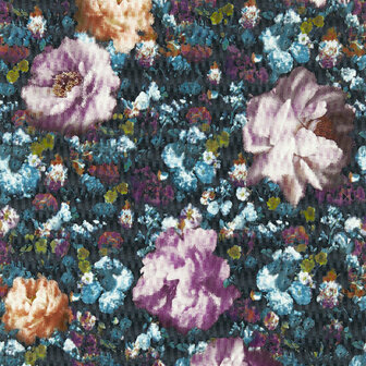 Clarke &amp; Clarke Fushion W0148/01 - Blauw Behang